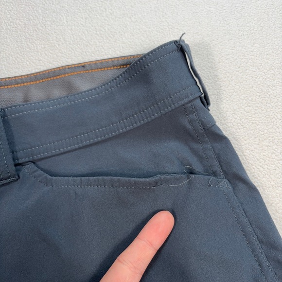 Eddie Bauer First Ascent Pants Men's 36 (fits 37x30) Navy Stretch Hiking Outdoor - Picture 10 of 16